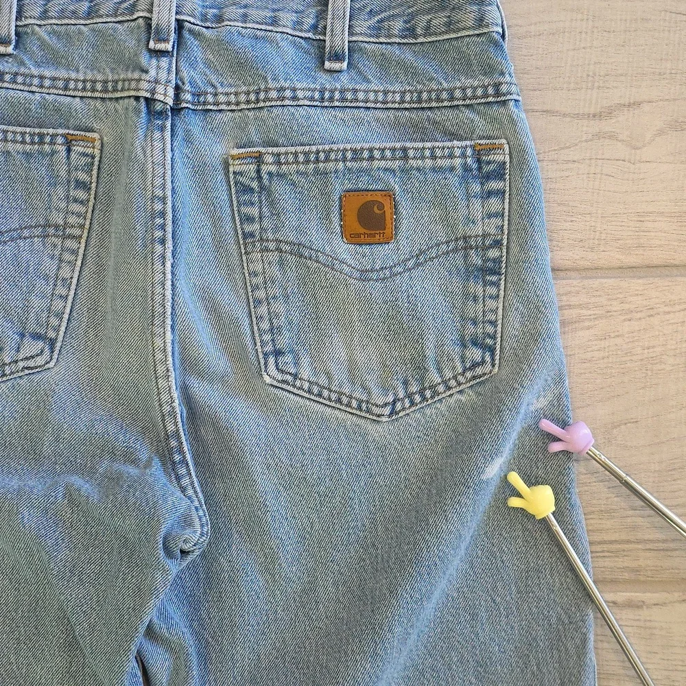 Carhartt Traditional Fit Men's Size 32x36 Light Wash - Picture 9 of 9